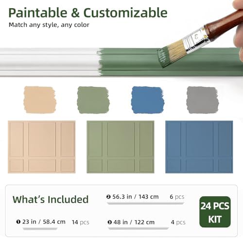 Pre-Cut Wall Molding Kit - Image 6