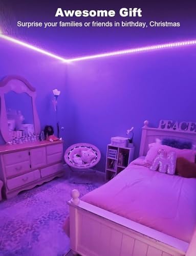 DAYBETTER LED Strip Lights 300ft RGB Music Sync Smart App Control - Image 3