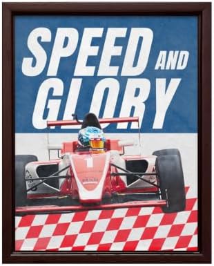 InkFlow Posters Racing Car Canvas Poster by InkFlowPosters