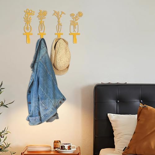 Metal Flower Wall Hooks - Image 5