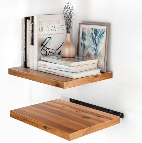 BATODA 16” x 12” Extra Deep Floating Shelves by BATODA