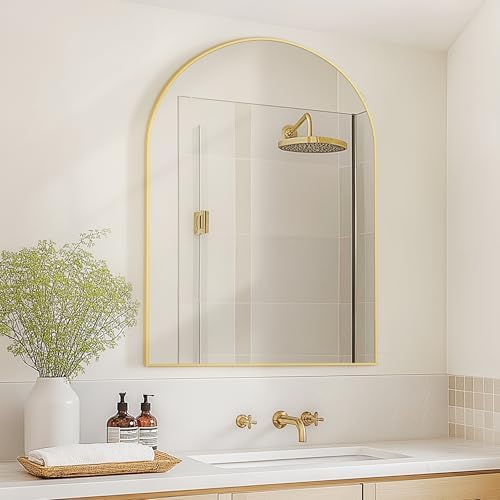 Arched Bathroom Mirror for Wall - Image 4