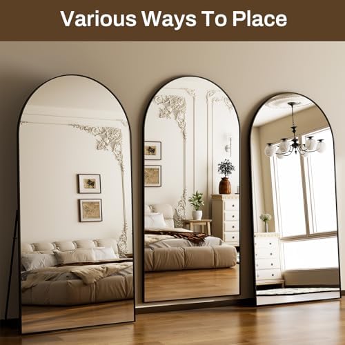 HARRITPURE 76"x34" Arched Full Length Mirror - Image 5