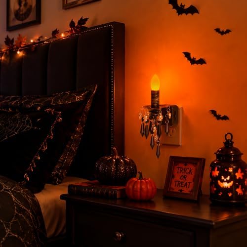 Briignite Halloween Chandelier Night Light Plug in, Dusk to Dawn - Image 5