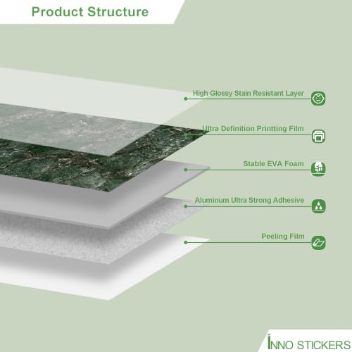 Marble Peel and Stick Waterproof Wall Paneling, Covers 38.75 Sq. Ft. - Image 3