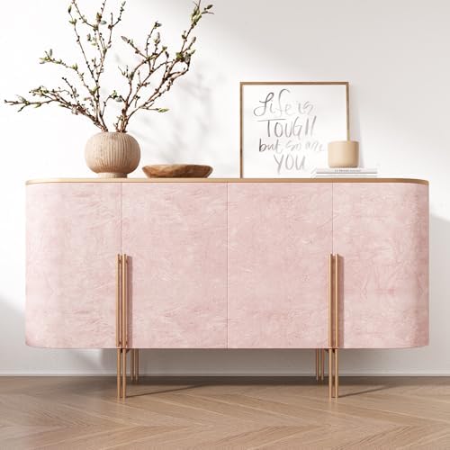 VEELIKE Blush Pink Crushed Velvet Drawer Liner Self Adhesive Velvet Flocking - Image 4