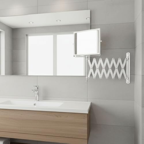 JERDON Wall-Mounted Makeup Mirror - Image 5