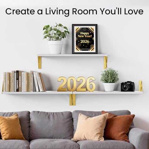 BAYKA 22.4 in Long Wall Mounted Floating Shelves - Image 3