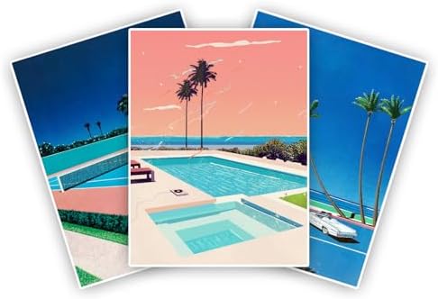 Modern Vintage Landscape Hiroshi Nagai Japanese Poster 12x16x3Inch Unframed by Unknown