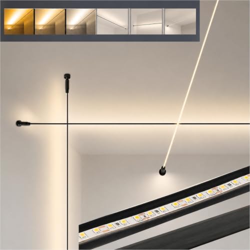 Skyline Steel Strip Light Linear Wall Lamp Strip Family Decoration by LiudefaLighting