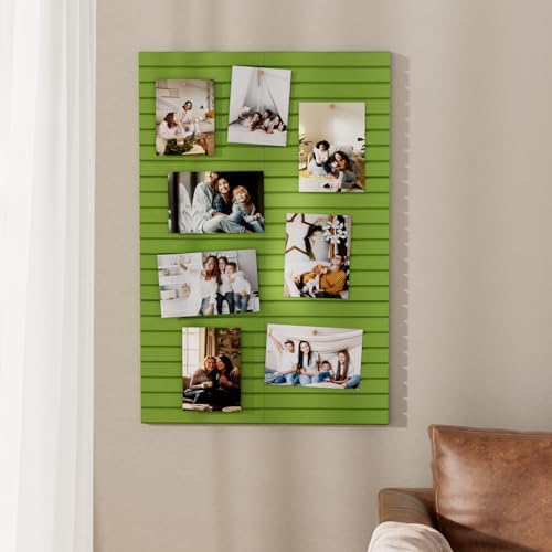 MaxGear Bulletin Board 36" x 24", Grass Green Felt Wall Tiles Room Decor - Image 6