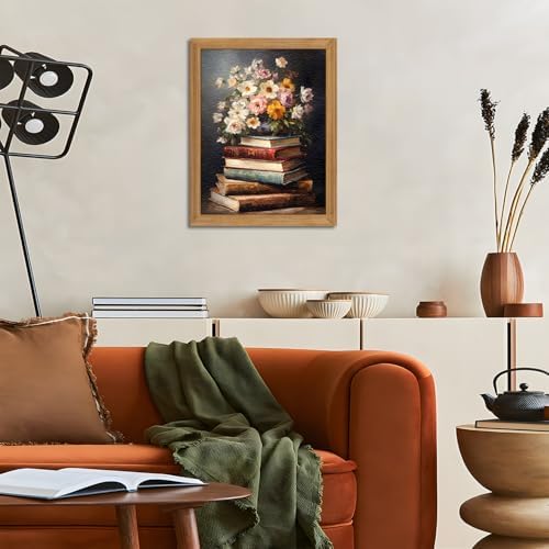 Framed Vintage Floral Wall Art - Image 5