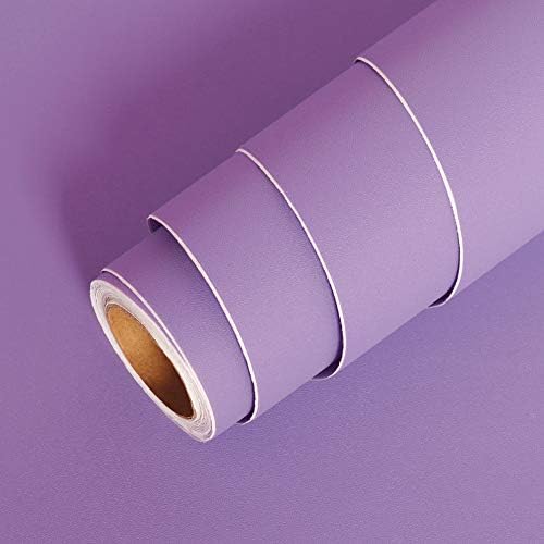 LaCheery Purple Wallpaper Lavender Wallpaper Stick and Peel Lilac Purple by LaCheery