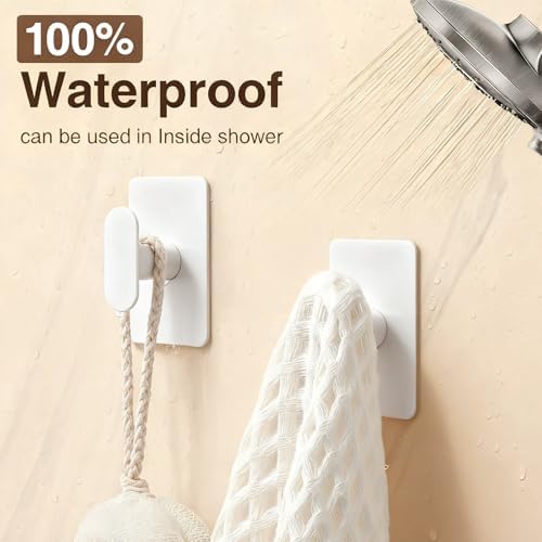 pickpiff Adhesive Towel Hooks: 20LB Extra Strong Wall Hanger - Image 4