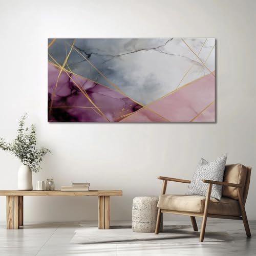 Canvas Wall Art Modern Geometric Marble Texture Wall Pictures, Canvas Print - Image 4