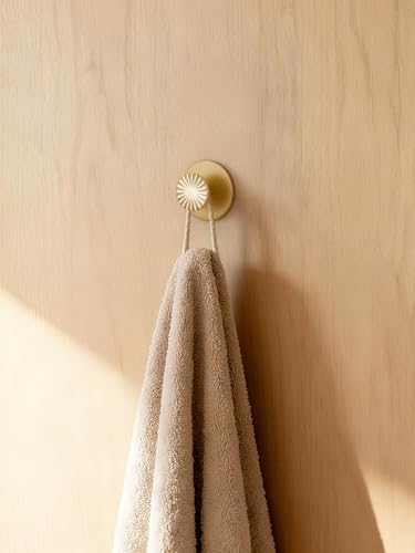 4 Pack Adhesive Coat Hooks for Bathrooms Gold Wall Robe Towel Hooks for Hanging - Image 3