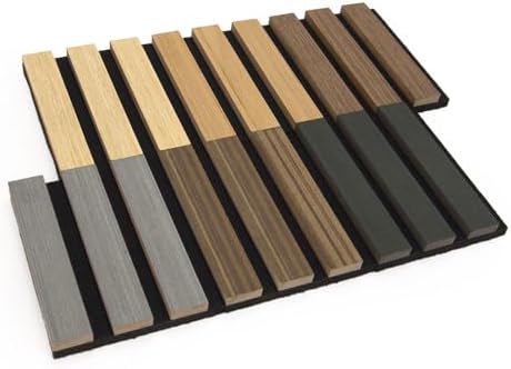 Art3d 6 x 4.7 in Soundproof Wood Texture Wall Panel, Sample Pack - Image 3