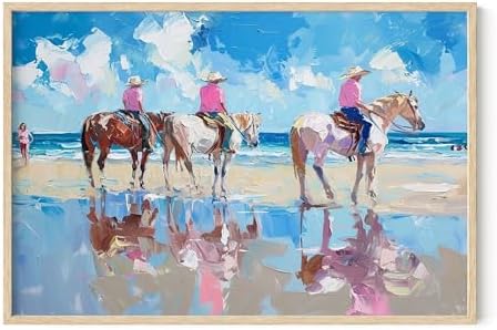 HAUS AND HUES Coastal Cowgirl Room Decor by HausandHuesArtPrints