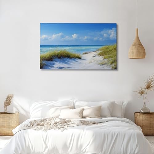Large Canvas Wall Art Peaceful Beach Landscape Quality Picture Prints - Image 3