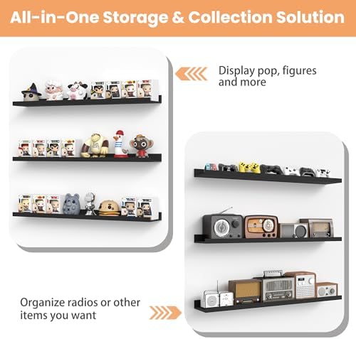 upsimples Floating Shelves for Wall Decor and Storage - Image 6