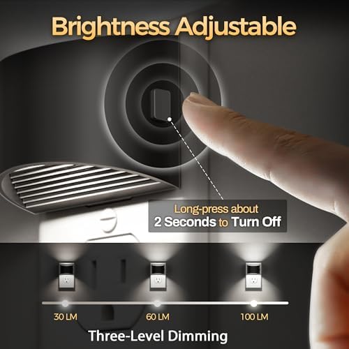 DORESshop Night Light, Night Lights Plug into Wall, Adjustable - Image 2