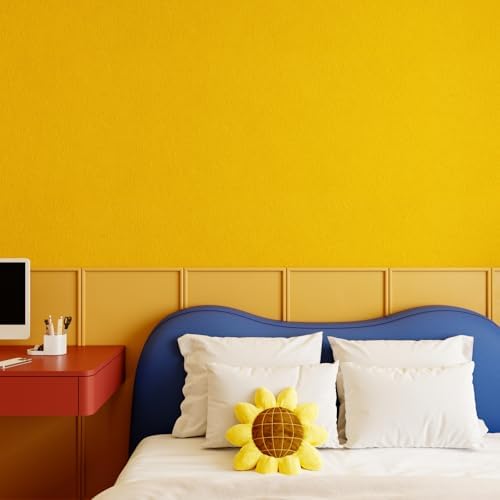 Mustard Yellow Soft Felt Velvet Fabric Roll, Self Adhesive Velvet Flocking Liner - Image 2