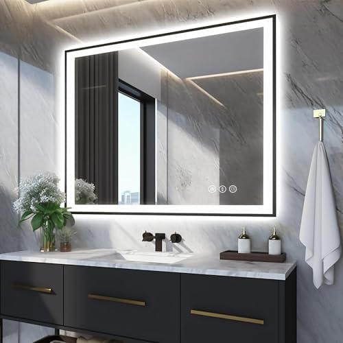 EchosLife 40x32 LED Bathroom Mirrors by EchosLife