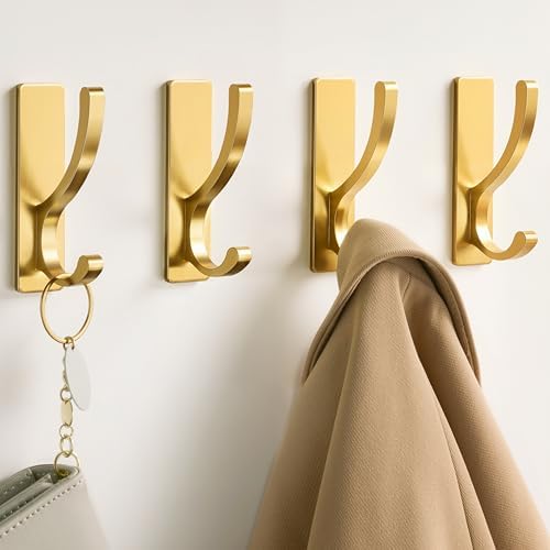 pickpiff Adhesive Wall Hooks for Coat/Towel, Hold 13LB - Image 7
