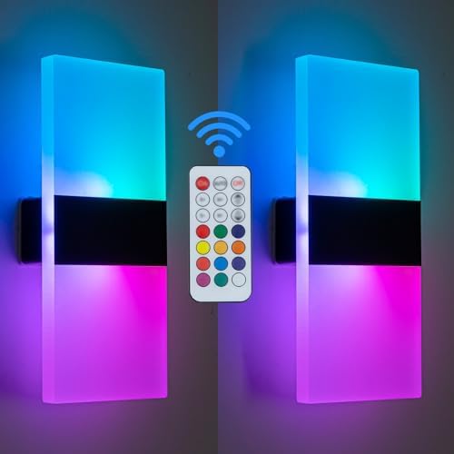 Rechargeable Wall Sconce, LED Wall Lights by SURPALIG