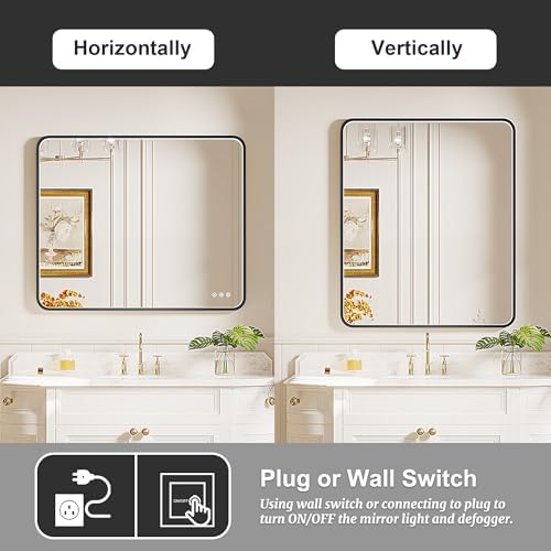 20x28 Inch LED Bathroom Mirror - Image 7