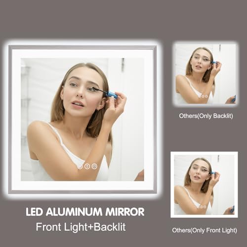 36x36 Inch LED Bathroom Mirror - Image 5