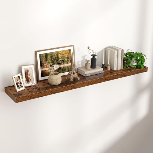 55" Wide x 10" Deep Floating Shelves by Venusmiles