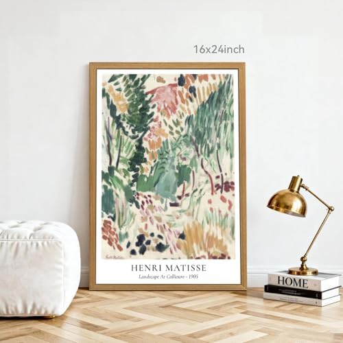 CAZLOUC Matisse Van Gogh William Morris Wall Art Set of 3, Sage Green Bathroom - Image 5