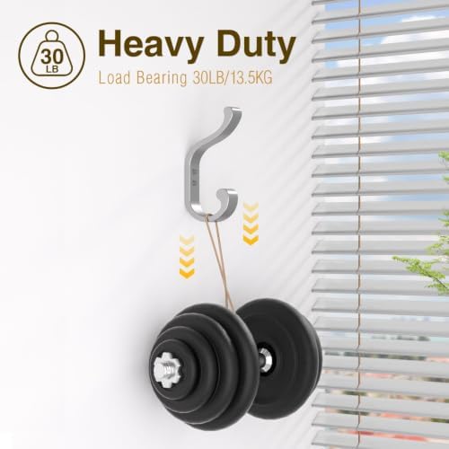 Coat Hooks Wall Mount, Heavy Duty Wall Hooks - Image 4