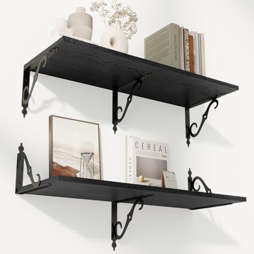 RICHFOCUS 12 Inch Deep Floating Shelves by RICHFOCUS