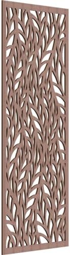 Ortonville Decorative Pierced Fretwork Wood Wall Panels, 27 3/8"W x 69 3/8"H x by EkenaMillwork