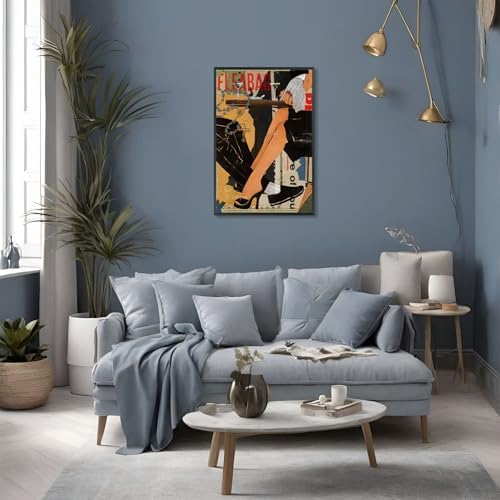 Retro I Love You It Will Pass Canvas Wall Art White Cheers Cocktail Wall Decor - Image 6