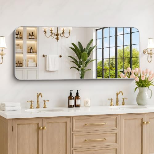 DESBING 55"x24" Bathroom Mirror by DESBING
