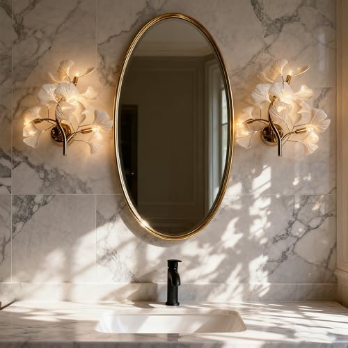 Fandian Modern Wall Sconces Ginkgo Wall Lighting - Image 4