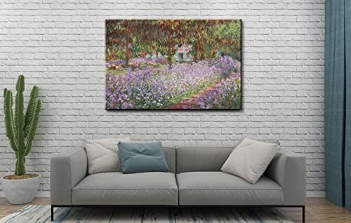 OKEXCKK Irises in Monet's Garden, 1900 by Claude Monet - Image 6