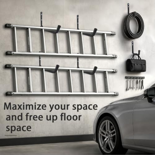 Garage Storage Hooks Set, Folding Chairs, Garden Tools - Image 6