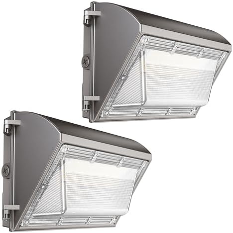 60W LED Wall Pack Light with Dusk to Dawn Photocell by JC-LGL