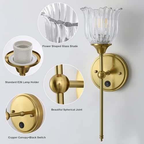 Modern Wall Sconces Set of 2 - Image 3