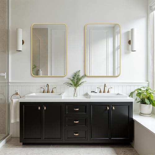 FICTOR Bathroom Mirror for Over Sink, 2 Pack 30"x20" Vanity Mirror - Image 7