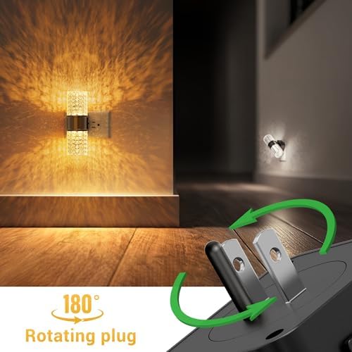 L LOHAS LED Night Light, Modern Night Lights Plug into Wall - Image 5