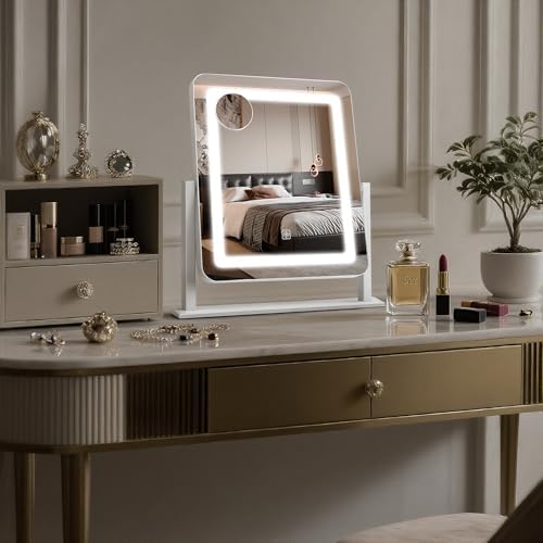 Vanity Mirror with Lights, HD Mirror, Smart Touch with 3-Color Lighting - Image 2