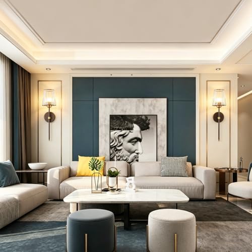 Set of 2 Battery‑Operated Wall Sconces, Rechargeable Wireless Wall Lights - Image 5