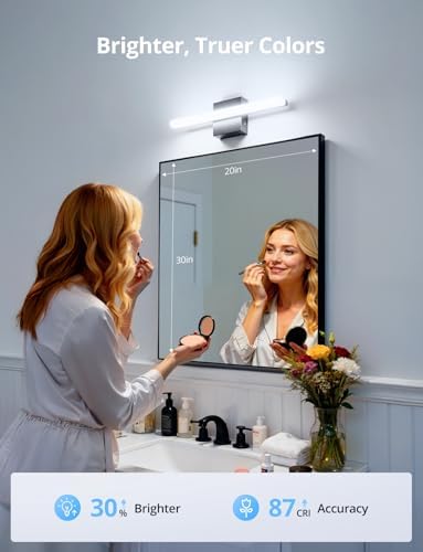 Combuh Bathroom Light Fixtures Above Mirror - Image 4