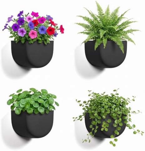 Asnext 2 Pack Indoor Wall Planter, 7 Inch Wall Planter Pot - Image 7