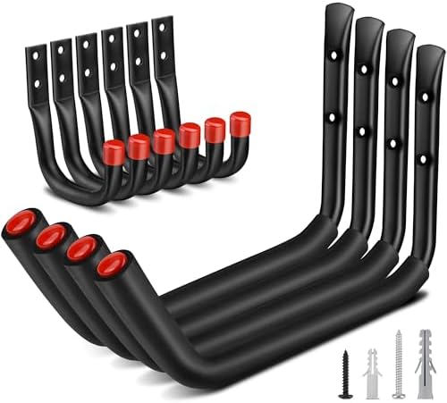Nacial 10 Pack Heavy Duty Garage Hooks by NacialPromise-Consumersfirstalways